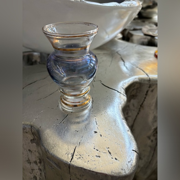 Vintage 4 inch decor Chachki for your mid-century modern home 24 karat gold - Picture 1 of 14